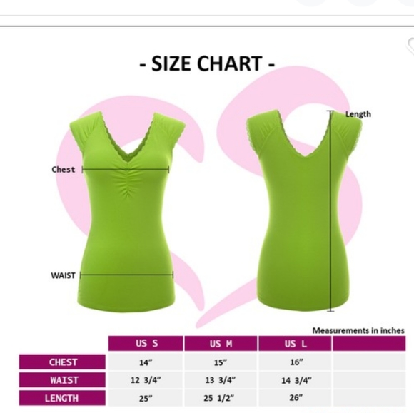 Neon green v-neck low cut summer short sleeve shirt top color story - Picture 3 of 3